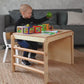 Toddler Table & Indoor Slide 4in1, toddler table and chair set