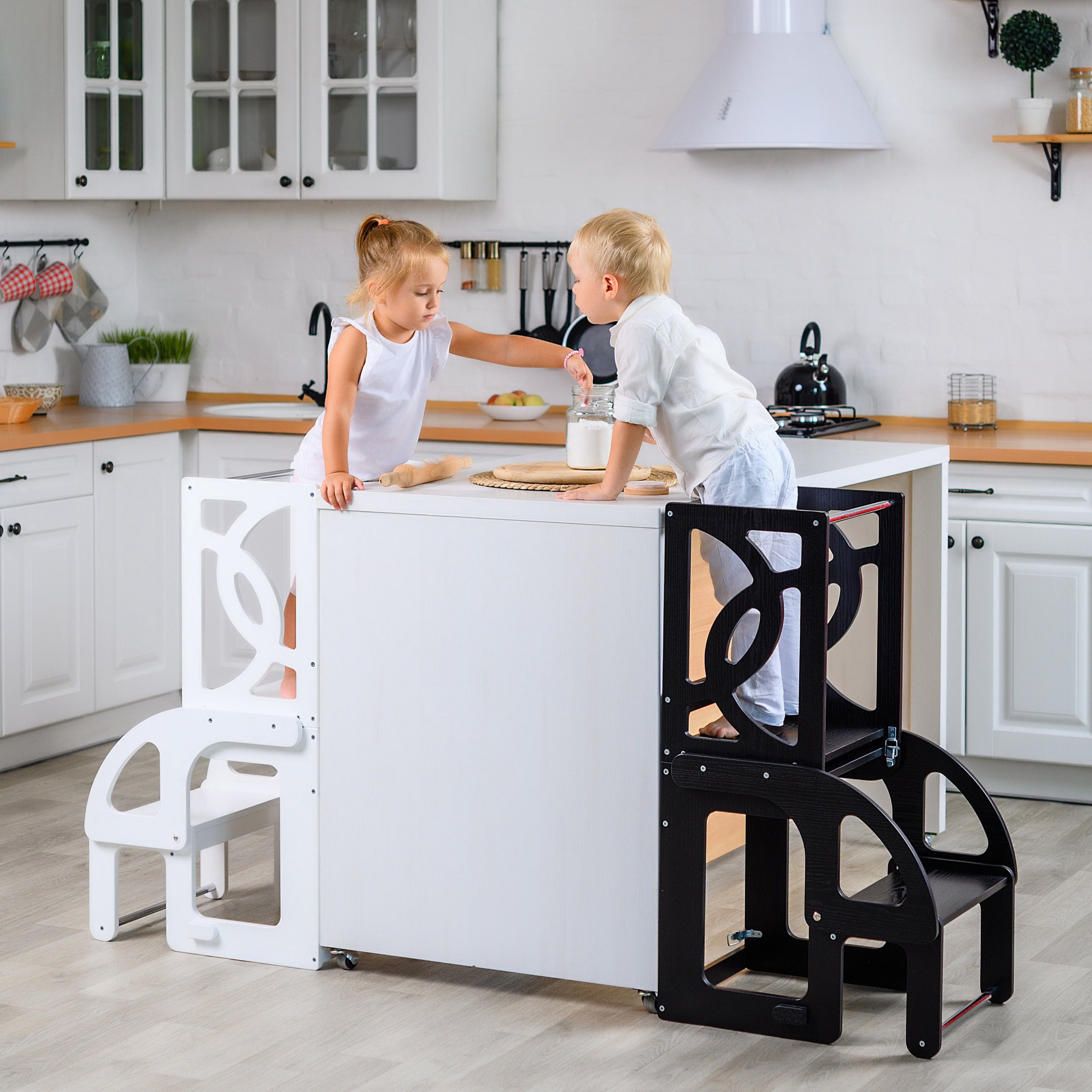 Montessori kitchen deals stool