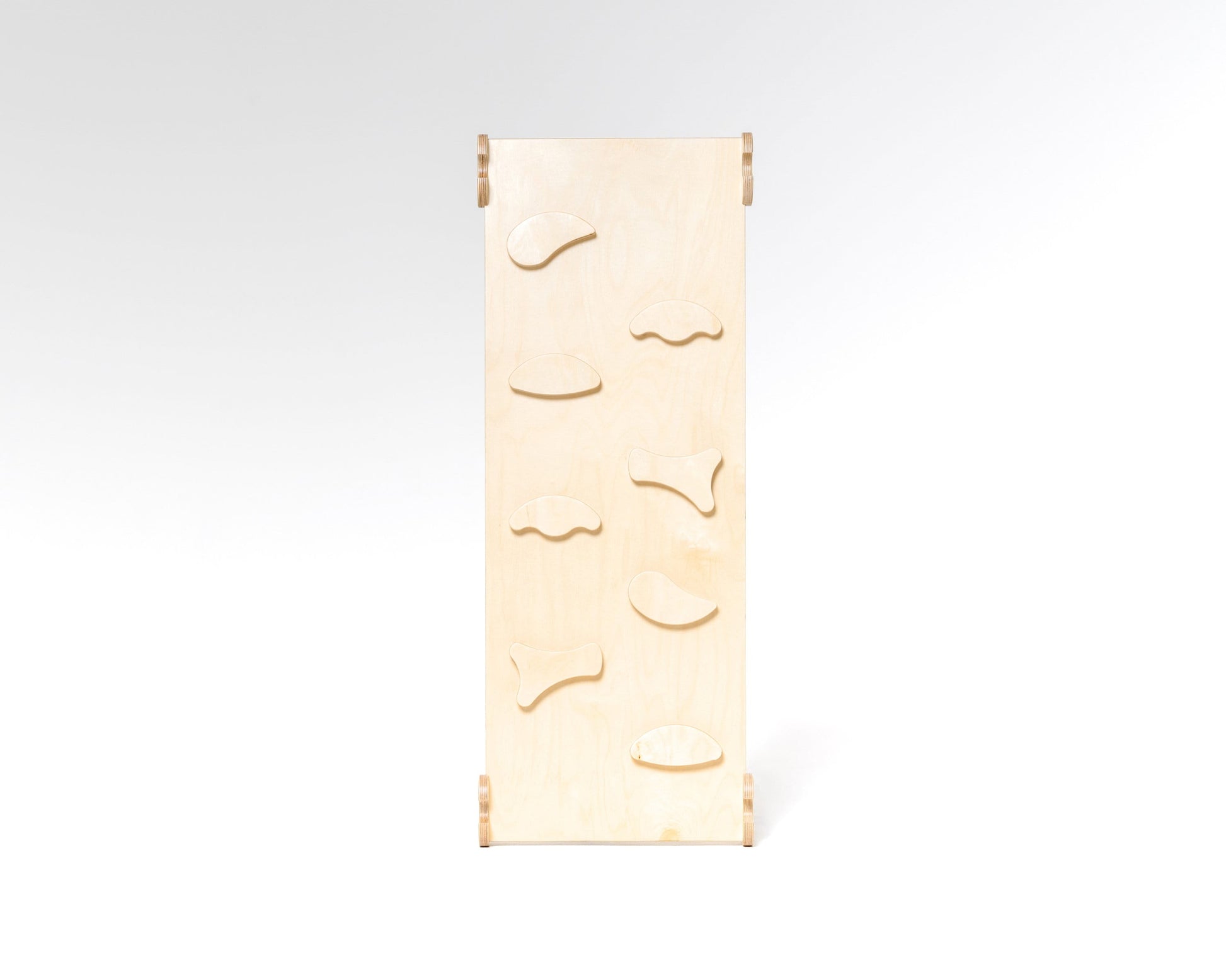 Two-sided rock ramp for Climbambino foldable arch, climbing triangle or Climber