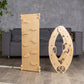 Foldable montessori climbing arch with pillow, rock ramp and slide